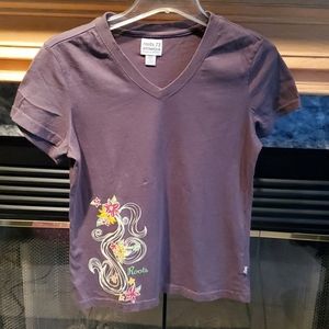 Roots 73 athletics v neck shirt